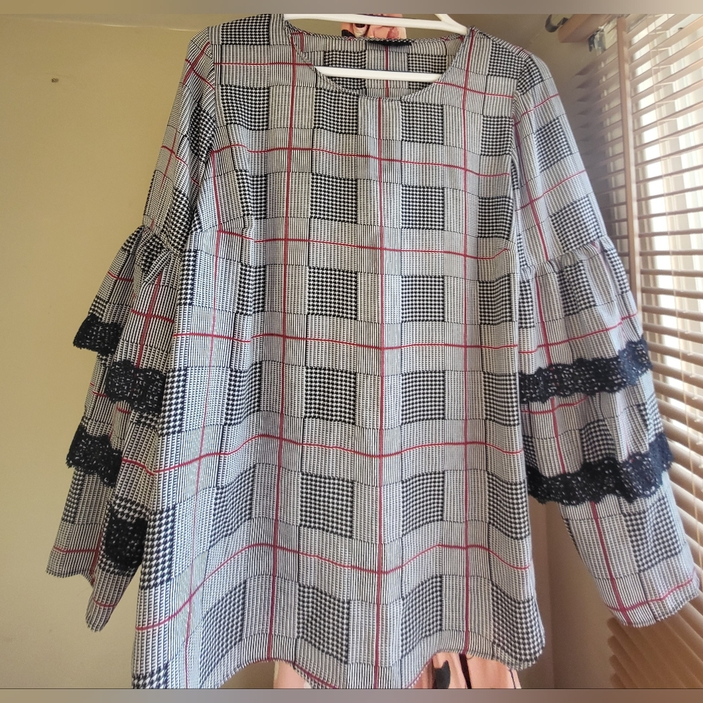 Alfani long sleeve blouse
